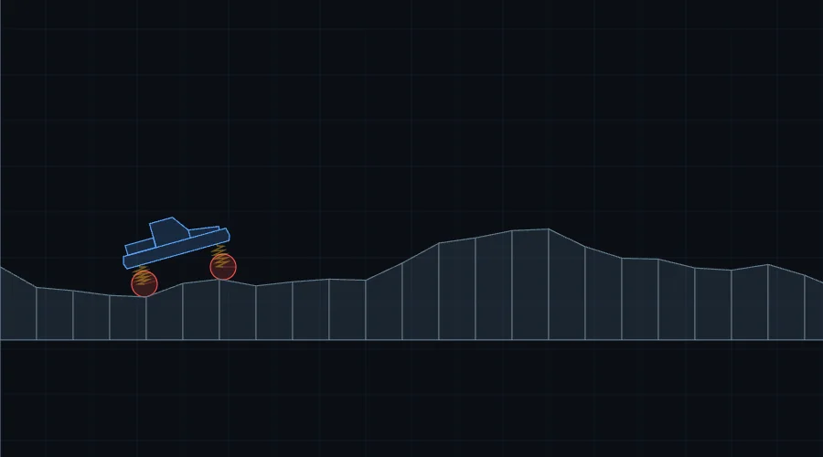 2D Car — Side View — gameplay screenshot